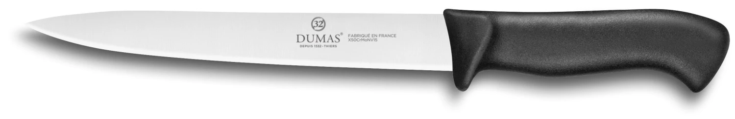 32 Dumas Thermo Black Skinning Knife Flexible Blade 20cm 3 32 Dumas Thermo Black Skinning Knife Flexible Blade 20cm