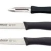 Arcos Nova Set Of 2 Kitchen Knives + 1 Peeler - Black Handles 2 Arcos Nova Set Of 2 Kitchen Knives + 1 Peeler - Black Handles -CHEF KNIVES Store arcos nova set of 2 kitchen knives 1 peeler black handles