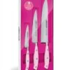 Arcos Riviera Pink 3-piece Kitchen Knife Set