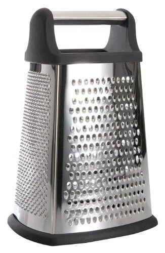 BergHOFF Essentials 4-Face Box Grater - Stainless Steel 3 BergHOFF Essentials 4-Face Box Grater - Stainless Steel