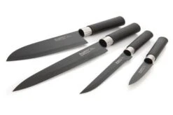 BergHOFF Essentials 4-piece Knife Set - Black Ceramic Coating