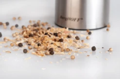 BergHOFF Essentials Salt And Pepper 2 In 1 Mill - Stainless Steel -CHEF KNIVES Store berghoff essentials salt and pepper 2 in 1 mill stainless steel 3