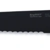 BergHOFF Ron Titan Ash Wood Bread Knife 23cm - Black Titanium Coating -CHEF KNIVES Store berghoff ron titan ashwood bread knife 23cm black titanium coating