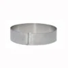 De Buyer Spring Stainless Steel Pastry Ring - Expandable -CHEF KNIVES Store de buyer spring stainless steel pastry ring expandable