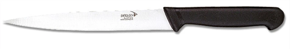 Deglon Surclass Fillet Knife 17cm Black Polypropylene Handle 3 Deglon Surclass Fillet Knife 17cm Black Polypropylene Handle