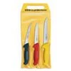 DICK Ergogrip 3-piece Butcher Professional Knife Set - Multicoloured Handles -CHEF KNIVES Store dick ergogrip 3 piece butcher professional knife set multicoloured handles