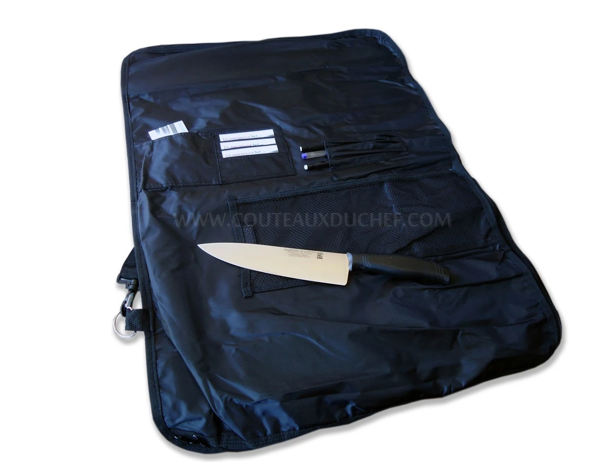 Empty Knife Bag With Space For 12 Kitchen Tools - Martinez & Gascon 7 Empty Knife Bag With Space For 12 Kitchen Tools - Martinez & Gascon - Image 5