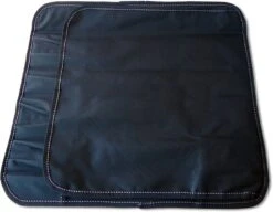 Empty Knife Roll Bag With Space For 11 Kitchen Tools - Martinez & Gascon -CHEF KNIVES Store empty knife roll bag 11 kitchen tools martinez gascon 2