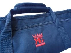 Empty Knife Roll Bag With Space For 4 Kitchen Tools - Martinez & Gascon -CHEF KNIVES Store empty knife roll bag 4 kitchen tools martinez gascon 2