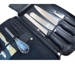 Fischer Culinary Bag With 22 Pastry Utensils And Accessories -CHEF KNIVES Store fischer 22 piece pastry culinary bag 1