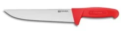 FISCHER Butcher Knife 25cm With Red Handle