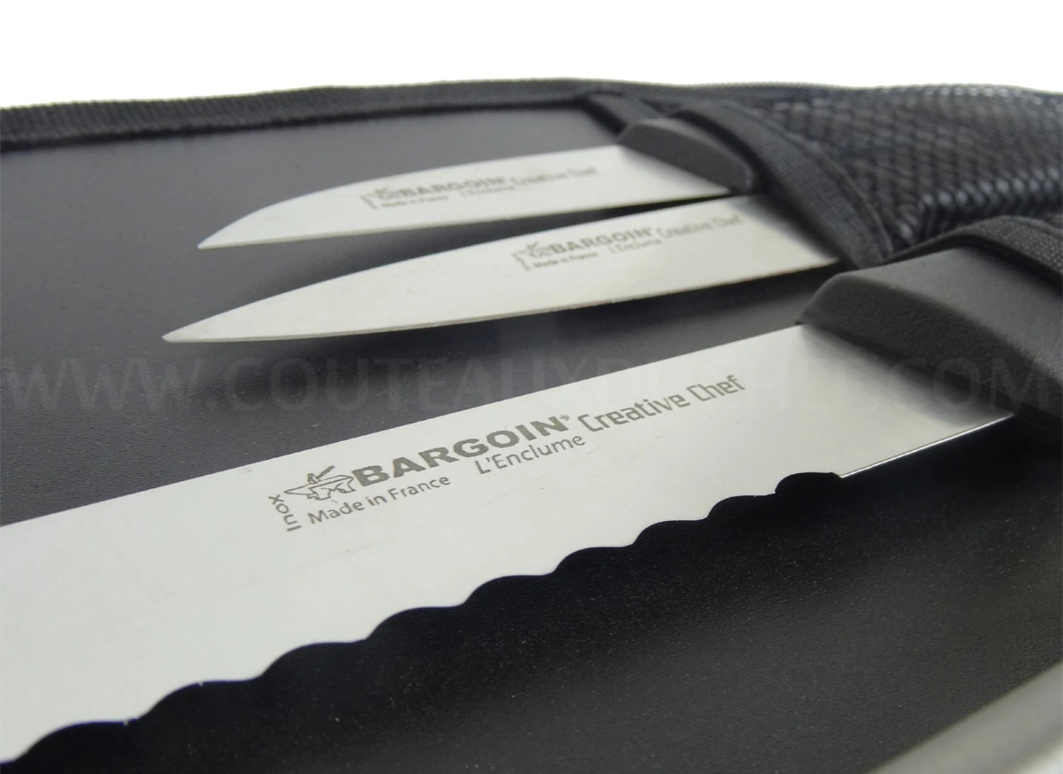 FISCHER Creative Chef Profesional Knife Bag With 6 Knives + 1 Sharpener Steel 11 FISCHER Creative Chef Profesional Knife Bag With 6 Knives + 1 Sharpener Steel - Image 9