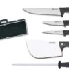 Fischer Professional Butcher Case With 4 Knives + 1 Sharpening Steel -CHEF KNIVES Store fischer professional butcher case 4 knives 1 sharpening steel