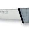 Fischer Sandvik Boning Knife Rigid Blade 13cm - Black And Grey Handle -CHEF KNIVES Store fischer sandvik boning knife rigid blade 13cm black grey handle