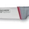 Fischer Sandvik Skinning Knife 17cm Red Handle With Grey Elastomer -CHEF KNIVES Store fischer sandvik skinning knife 17cm red handle grey elastomer
