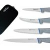 FISCHER Special Butcher Bag With 4 Sandvik Professional Knives -CHEF KNIVES Store fischer special butcher bag 4 sandvik professional knives