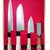 Jaku 3-piece Japanese Knife Set + 1 Sharpening Stone -CHEF KNIVES Store jaku 3 piece japanese knife set 1 sharpening stone