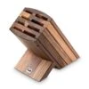 Kai Empty Knife Block For 8 Kitchen Knives - Walnut Wood 1 Kai Empty Knife Block For 8 Kitchen Knives - Walnut Wood -CHEF KNIVES Store kai empty knife block 8 kitchen knives walnut wood