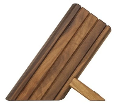 Kai Empty Knife Block For 8 Kitchen Knives - Walnut Wood 5 Kai Empty Knife Block For 8 Kitchen Knives - Walnut Wood - Image 3