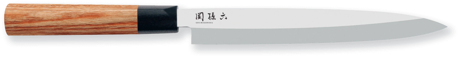 KAI Seki Magoroku Redwood Pack Of 5 Japanese Kitchen Knives 8 KAI Seki Magoroku Redwood Pack Of 5 Japanese Kitchen Knives - Image 6