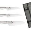 Kai Seki Shoso 3-piece Knife Set + Roll Bag -CHEF KNIVES Store kai seki shoso 3 piece knife set roll bag