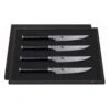 Kai Shun Classic 4-piece Steak Knife Set - Damascus Steel Blades 12.5cm -CHEF KNIVES Store kai shun classic 4 piece steak knife set