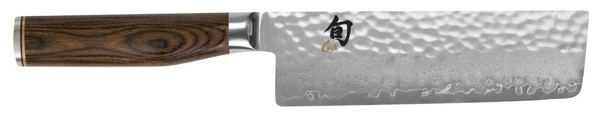 KAI Shun Premier Tim Mälzer Nakiri Knife Damascus Blade 14cm 3 KAI Shun Premier Tim Mälzer Nakiri Knife Damascus Blade 14cm