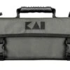 KAI Shun Professional Knife Bag With Space For 7 Knives And Accessories -CHEF KNIVES Store kai shun professional empty knife bag 7 knives accessories