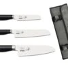 Kai Shun Tim Malzer Kamagata 3-piece Knife Set + Roll Bag -CHEF KNIVES Store kai shun tim malzer kamagata 3 piece knife set roll bag