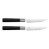 KAI Wasabi Black 2-piece Steak Knife Set 1 KAI Wasabi Black 2-piece Steak Knife Set -CHEF KNIVES Store kai wasabi black 2 piece steak knife set