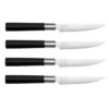 KAI Wasabi Black 4-piece Steak Knife Set 2 KAI Wasabi Black 4-piece Steak Knife Set -CHEF KNIVES Store kai wasabi black 4 piece steak knife set