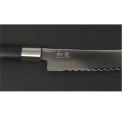 KAI Wasabi Black Bread Knife 23cm -CHEF KNIVES Store kai wasabi black bread knife 23cm 2