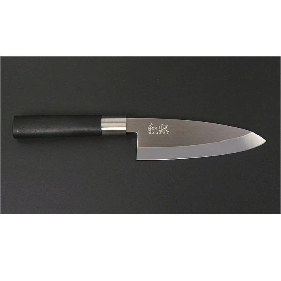 KAI Wasabi Black Deba Knife 15cm 5 KAI Wasabi Black Deba Knife 15cm - Image 3