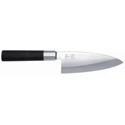 Featured Products 16 KAI Wasabi Black Deba Knife 15cm