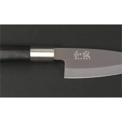 KAI Wasabi Black Deba Knife 10.5cm -CHEF KNIVES Store kai wasabi black deba knife 2