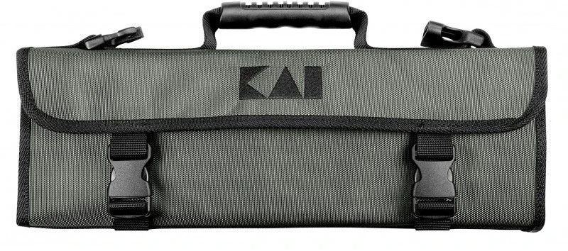 KAI Wasabi Black Knife Bag With 5 Knives JAPAN 5 KAI Wasabi Black Knife Bag With 5 Knives JAPAN - Image 3