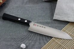 Kanetsugu Rev 21 Santoku Knife Micro-serrated Blade 13.5cm -CHEF KNIVES Store kanetsugu rev 21 santoku knife micro serrated blade 13cm 4