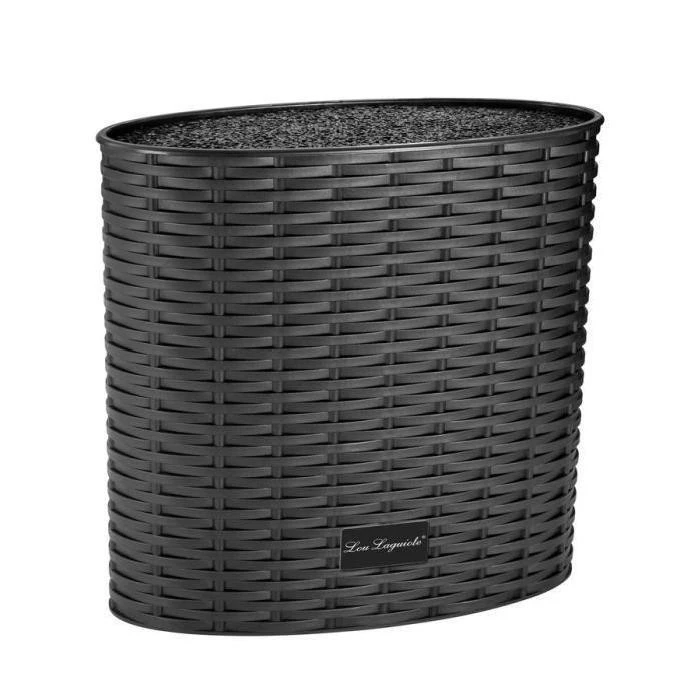 Lou Laguiole Universal Oval Knife Block - Braided Design 3 Lou Laguiole Universal Oval Knife Block - Braided Design