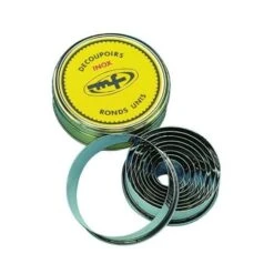 Mallard Ferriere Set Of 9 Plain Round Cookie Cutters