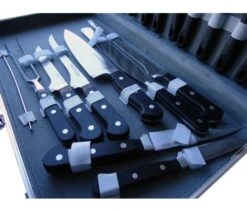 Pradel Excellence Cook's Case With 23 Kitchen Knives And Accessories -CHEF KNIVES Store pradel excellence 23 piece cook case 3