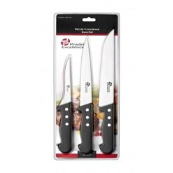 Front Page -CHEF KNIVES Store pradel excellence 3 piece butcher knife set triple riveted handles 1
