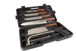Pradel Excellence Butcher Knife Case With 8 Knives And Accessories