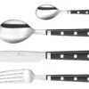 Pradel Excellence Belle Table 16-piece Cutlery Set - Black Handles -CHEF KNIVES Store pradel excellence belle table 16 piece cutlery set black handles