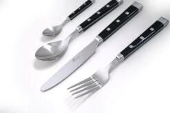Pradel Excellence Belle Table 16-piece Cutlery Set - Black Handles -CHEF KNIVES Store pradel excellence belle table 16 piece cutlery set black handles 2