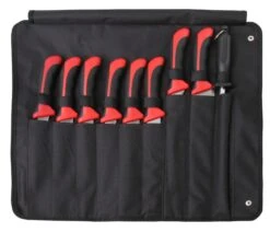 Pradel Excellence Cook's Roll Bag With 8 Kitchen Knives + 1 Sharpening Steel -CHEF KNIVES Store pradel excellence cook roll bag 8 kitchen knives 1 sharpening steel 2
