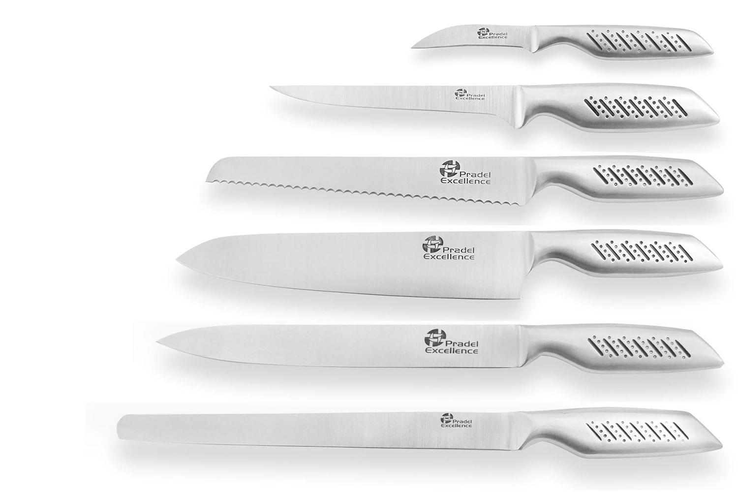 Pradel Excellence Knife Bag With 9 Stainless Steel Knives 8 Pradel Excellence Knife Bag With 9 Stainless Steel Knives - Image 6