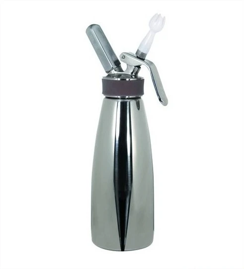 Professional Whipped Cream Dispenser 1L - Stainless Steel 3 Professional Whipped Cream Dispenser 1L - Stainless Steel
