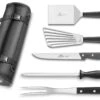 Sabatier And 32 Dumas Special BBQ 5-piece Tool Set With Roll Bag -CHEF KNIVES Store sabatier 32 dumas special bbq 5 piece tool set roll bag