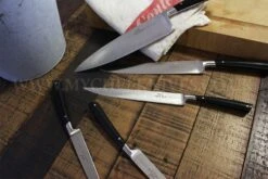 Sabatier Edonist 5 Piece Knife Set + Roll Bag - 100% Forged Blades -CHEF KNIVES Store sabatier edonist 5 piece knife set roll bag forged blades 2