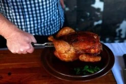 Sabatier Edonist Carving Fork With Stainless Steel Tines 16cm -CHEF KNIVES Store sabatier edonist carving fork stainless steel tines 16cm 2